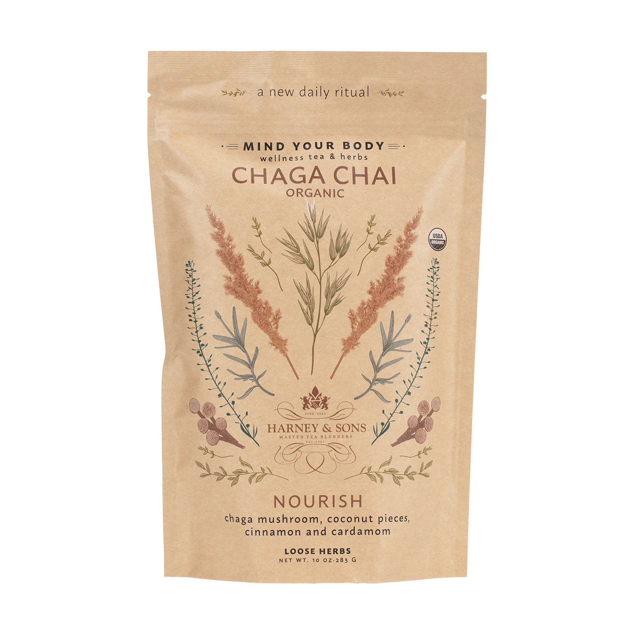 Organic Chaga Chai – Nourish Wellness Blend
