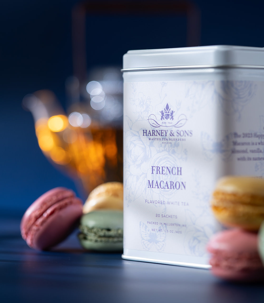 French Macaron, Tin of 20 Sachets