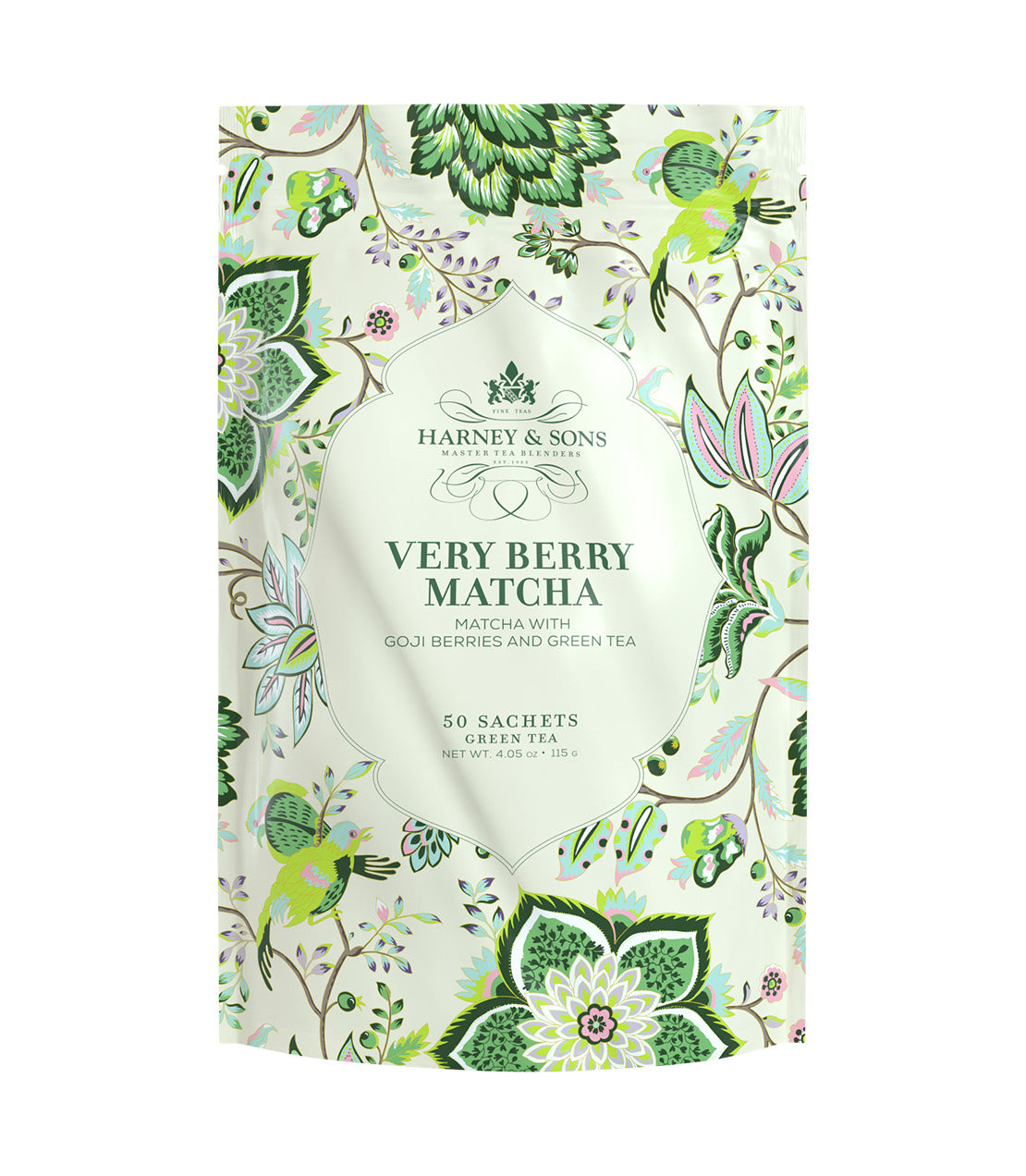 Very Berry Matcha - Sachets Bag of 50 Sachets - Harney & Sons Fine Teas